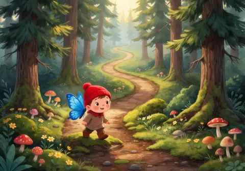 Illustration for Milo and the Lost Butterfly