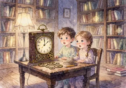 Illustration for The Quiet Clock Repair