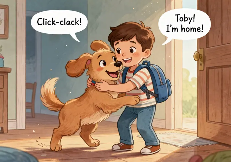 Illustration for Toby's Special Wait scene 1